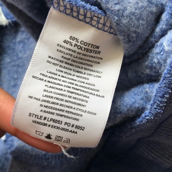 Fleece lined distressed vintage style jogger sweats - Picture 6 of 17